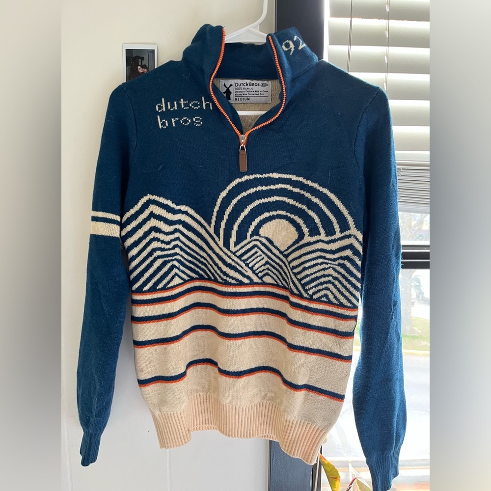 Dutch Bros Winter Quarter Zip
